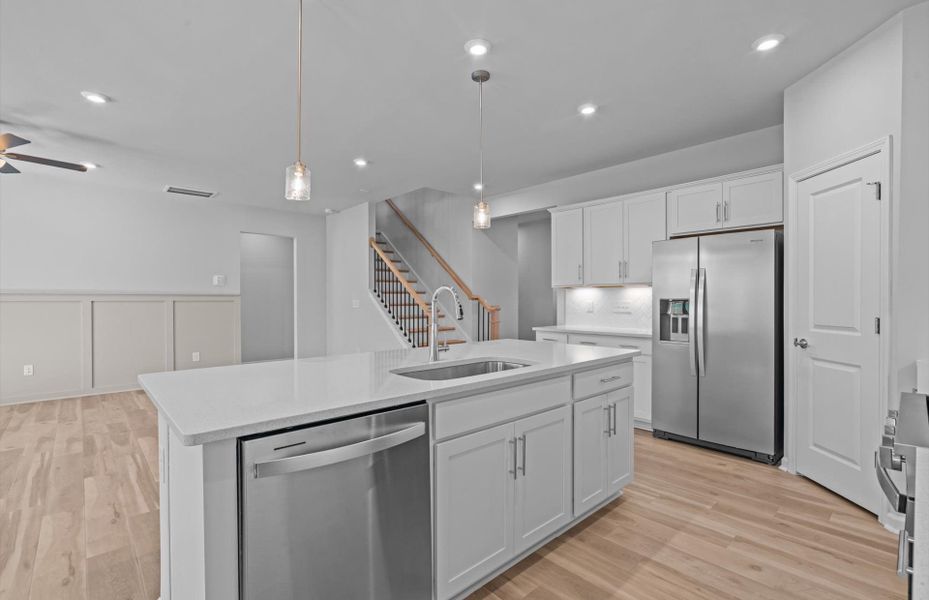 Furnished interior view inside a new home in Indigo Park, Easley (Image 12).