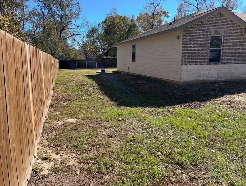 Exterior details and patio area of a home in , Cleveland (Image 3). Exterior details and patio area of a home in , Cleveland (Image 3).