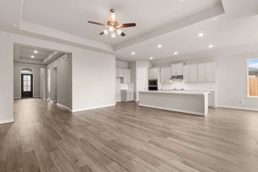 Kitchen. Sample product photo. Actual exterior and interior selections may vary by homesite. Photo may be virtually staged.