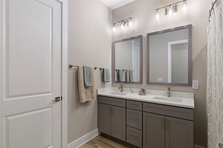 Furnished interior view inside a new home in Bella Terra, Hudson (Image 41). Furnished interior view inside a new home in Bella Terra, Hudson (Image 41).