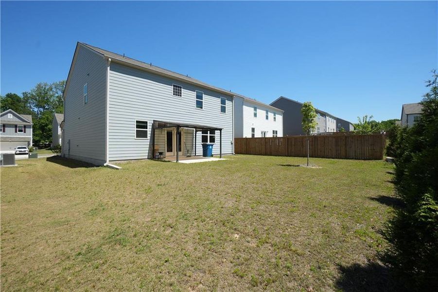 Exterior details and patio area of a home in , Braselton (Image 19).