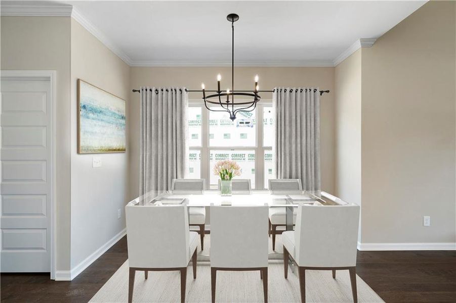 Furnished interior view inside a new home in , Waleska (Image 10). Furnished interior view inside a new home in , Waleska (Image 10).