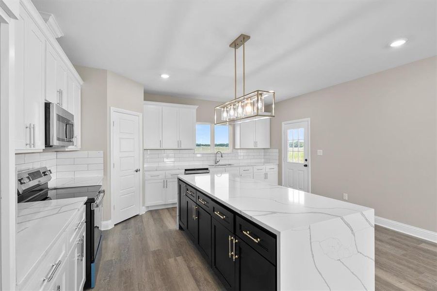 Furnished interior view inside a new home in , Commerce (Image 9). Furnished interior view inside a new home in , Commerce (Image 9).