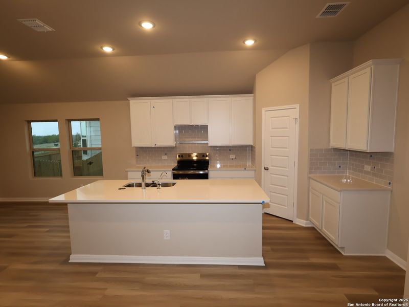 Furnished interior view inside a new home in Paloma Park, Converse (Image 8). Furnished interior view inside a new home in Paloma Park, Converse (Image 8).