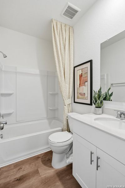 Furnished interior view inside a new home in Horizon Ridge, San Antonio (Image 11).