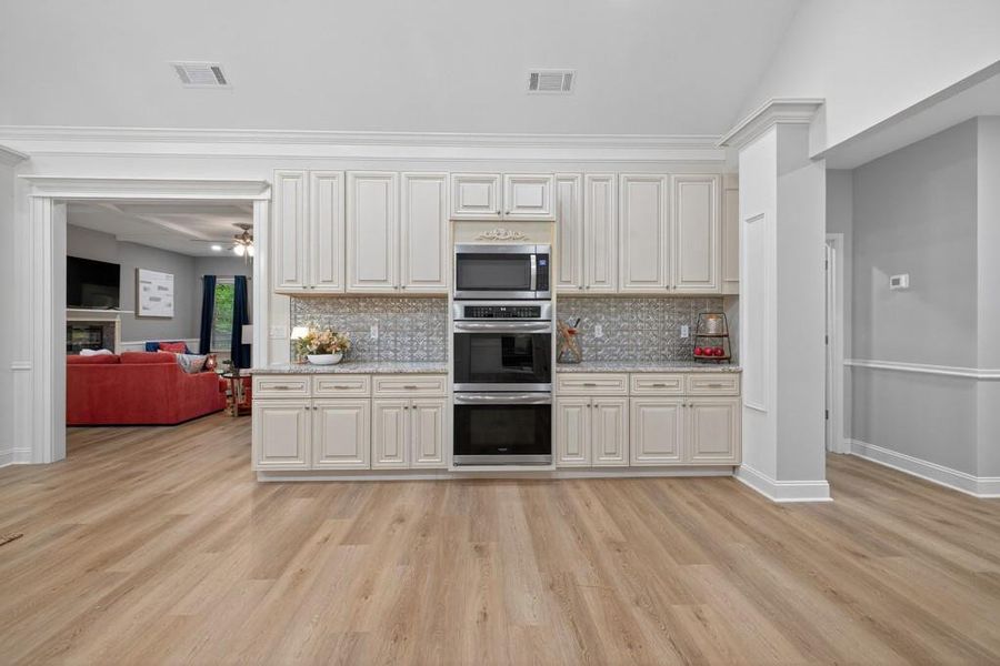 Furnished interior view inside a new home in , Oxford (Image 45).
