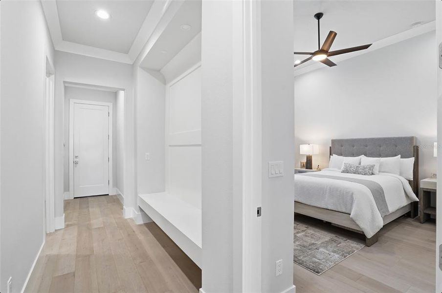 Furnished interior view inside a new home in , Parrish (Image 66).