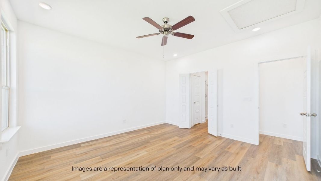 Spacious, unfurnished interior of a new home in Viridian, Lubbock (Image 23).