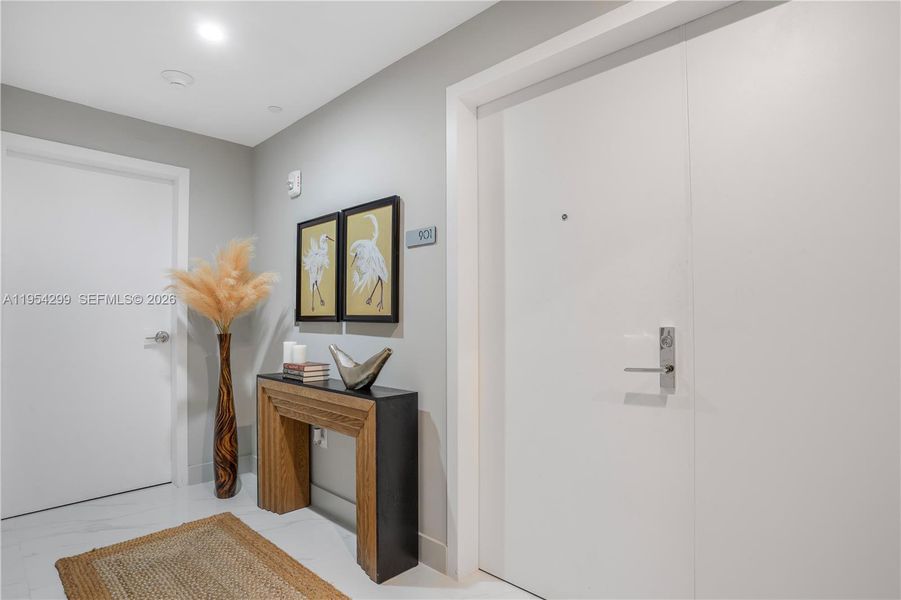 Furnished interior view inside a new home in , Miami (Image 50).