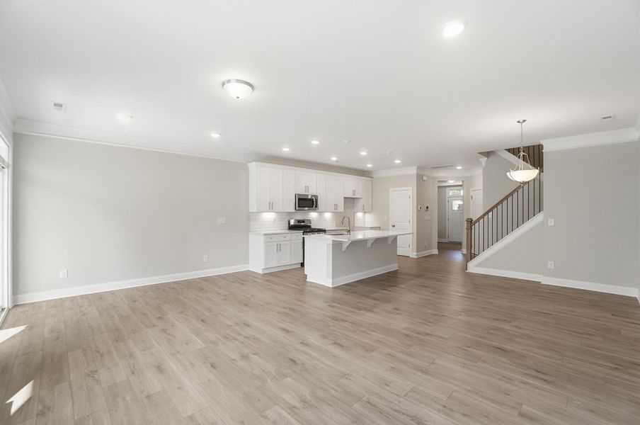 Spacious, unfurnished interior of a new home in Harrisburg Village Townhomes, Harrisburg (Image 32).
