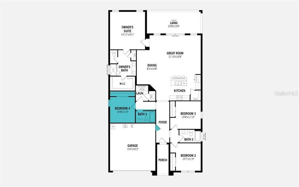 Talbot Floorplan