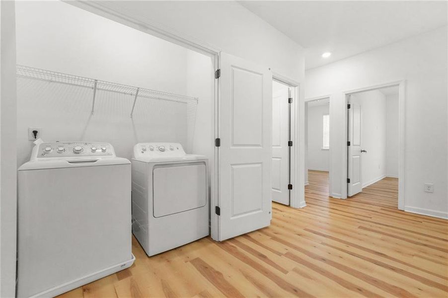 Furnished interior view inside a new home in , Atlanta (Image 14).