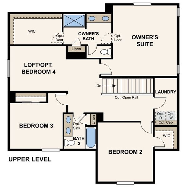 2D floor plan layout of this home in Painted Prairie, Aurora, CO (Image 4). 2D floor plan layout of this home in Painted Prairie, Aurora, CO (Image 4).