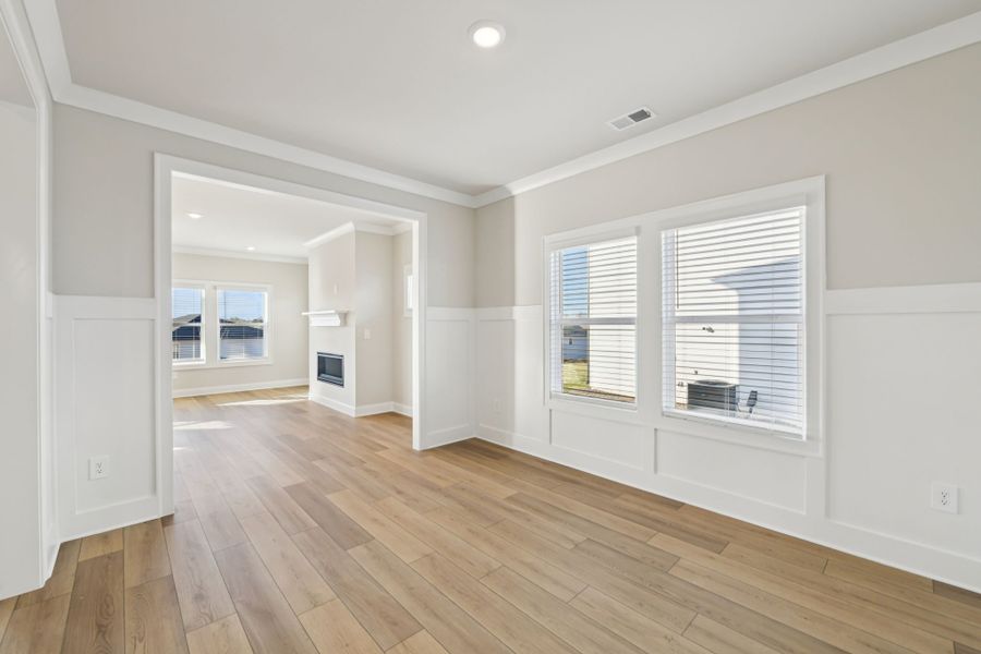 Spacious, unfurnished interior of a new home in Vines at Mill Creek - Legacy Series, Braselton (Image 15). Spacious, unfurnished interior of a new home in Vines at Mill Creek - Legacy Series, Braselton (Image 15).
