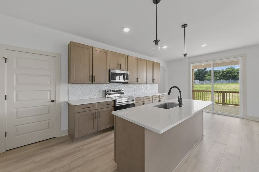 Furnished interior view inside a new home in Judah Hills, Portland (Image 3).