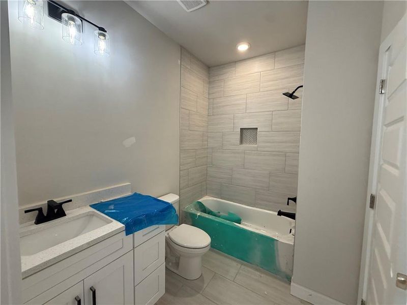 Furnished interior view inside a new home in , Pendergrass (Image 8).