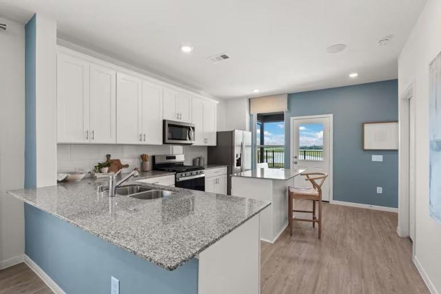 MODEL HOME images may NOT be consistent with the finished product.