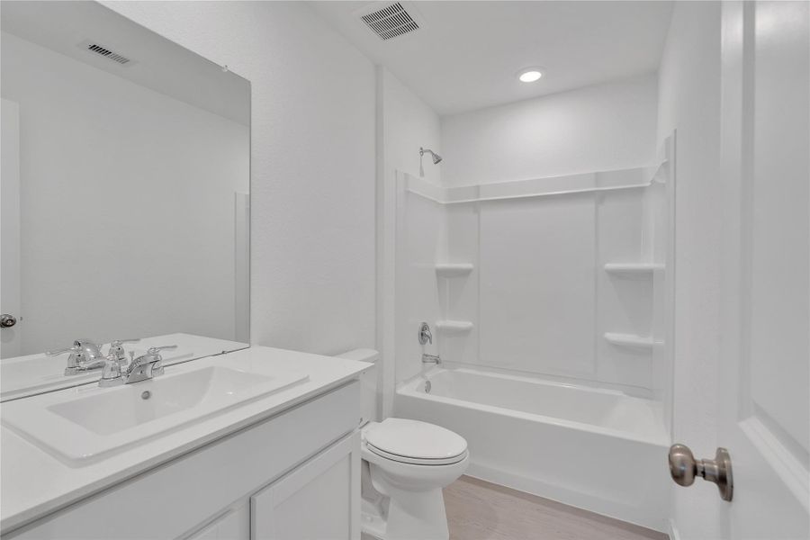 Furnished interior view inside a new home in Tavola: Cottage Collection, New Caney (Image 3).