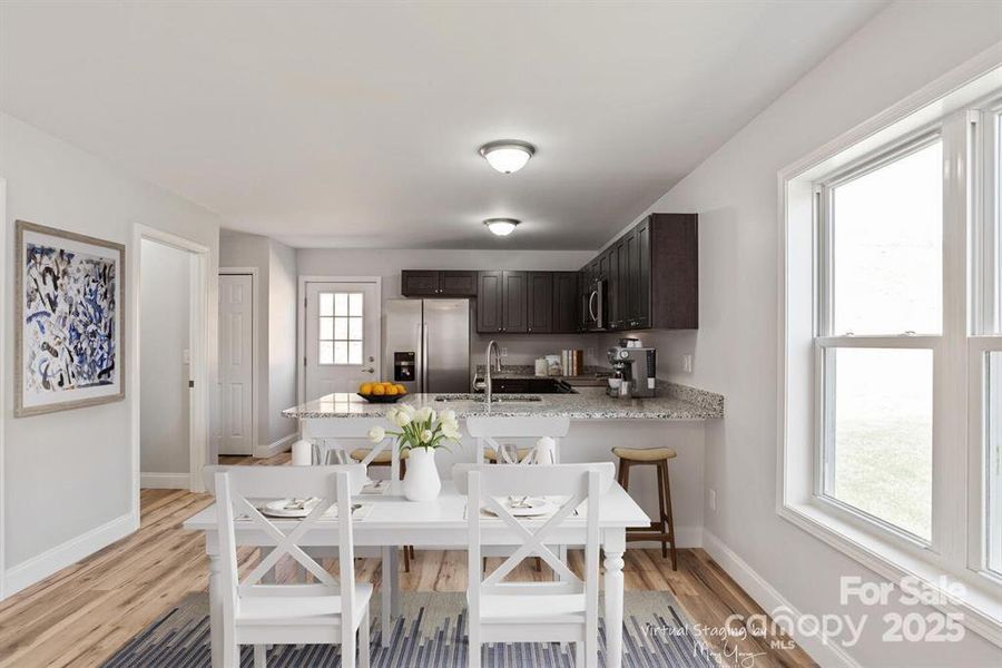 Furnished interior view inside a new home in , Mars Hill (Image 3).