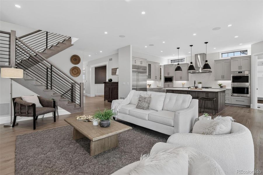 Living Room on Main Floor