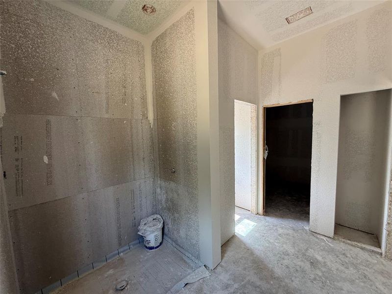 In-progress construction of a new home in , Poolville, TX (Image 22).