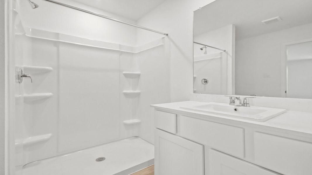Furnished interior view inside a new home in Westward Pointe, Sealy (Image 7).