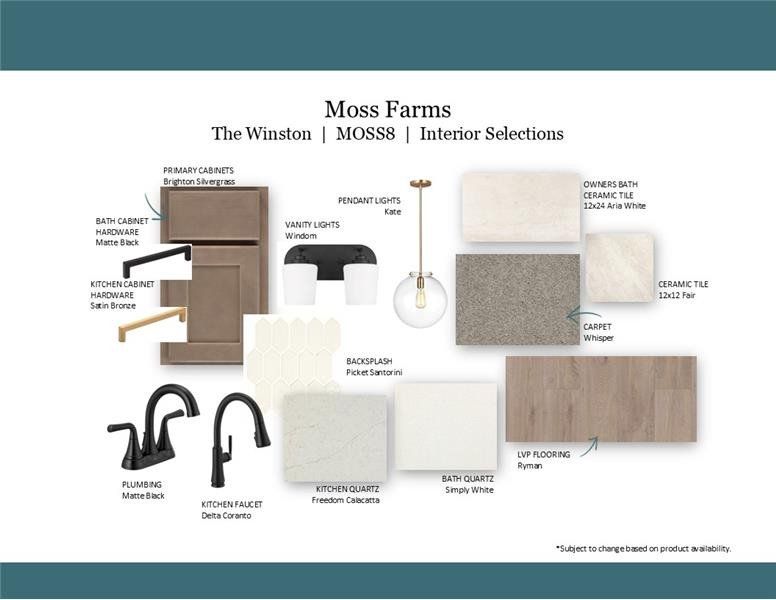 Sample of building materials used in homes in Moss Farm, White House (Image 40).