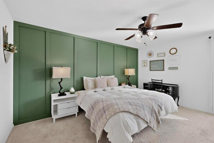 Furnished interior view inside a new home in , Forney (Image 17).