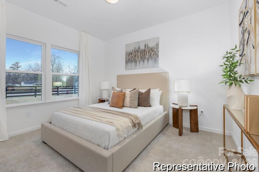 Furnished interior view inside a new home in Tillery Tradition, Mount Gilead (Image 18).