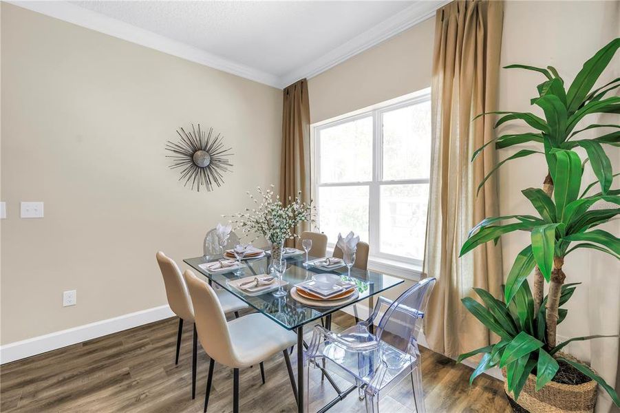 Furnished interior view inside a new home in , Tampa (Image 16).