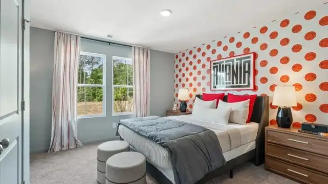 Furnished interior view inside a new home in Belleview Manor, Fairburn (Image 10).
