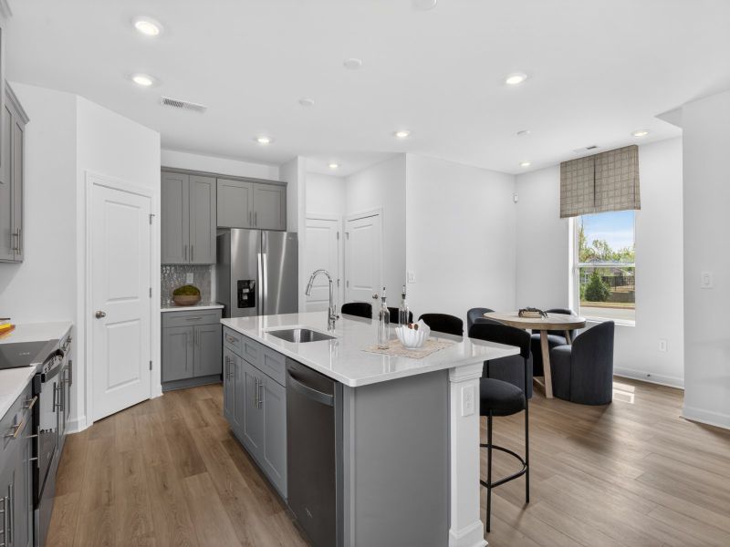 Furnished interior view inside a new home in Nolen Farm, Gastonia (Image 11).