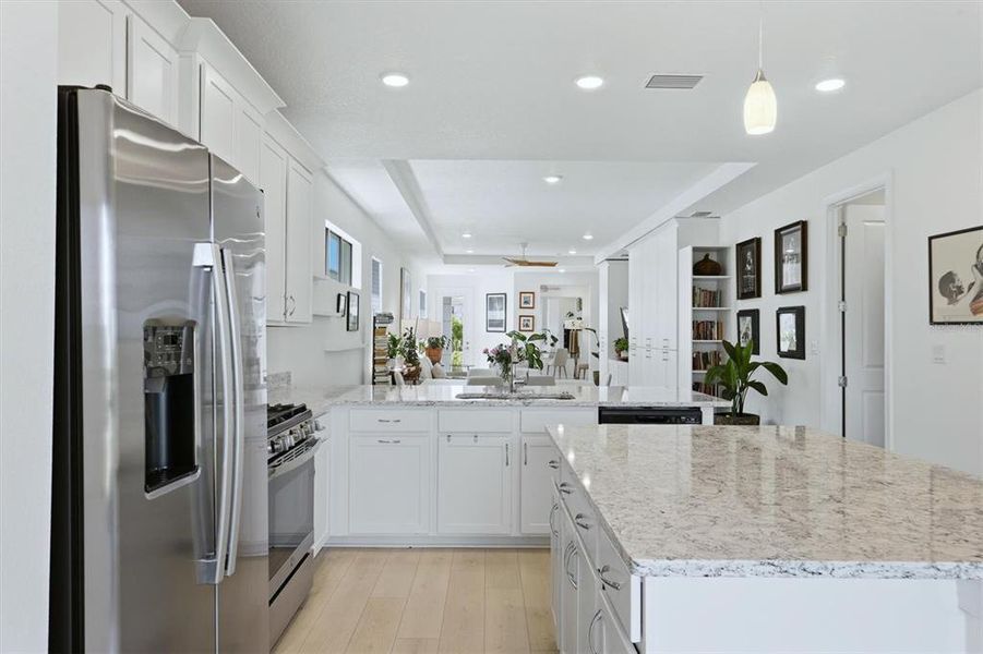 Furnished interior view inside a new home in , Bradenton (Image 17).
