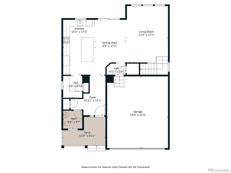 2D floor plan layout of this home in , Elizabeth, CO (Image 6).