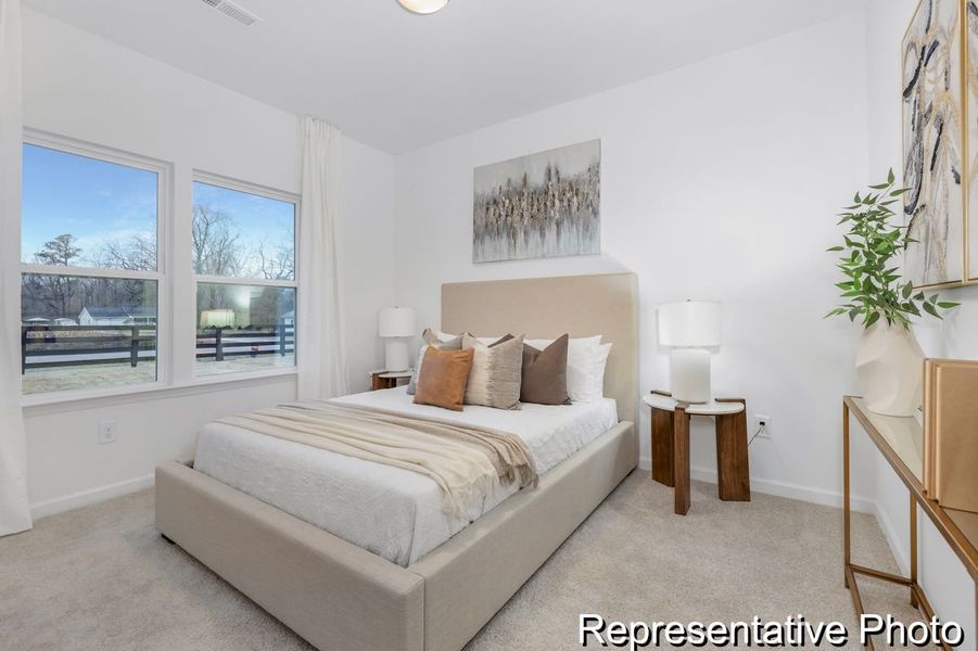 Furnished interior view inside a new home in Tillery Tradition, Mount Gilead (Image 19).