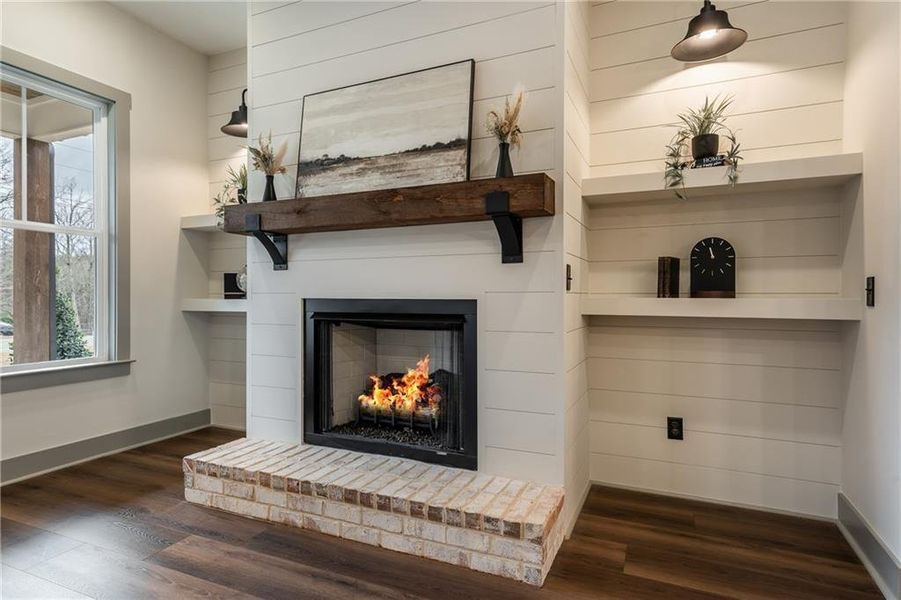 Furnished interior view inside a new home in , Talking Rock (Image 9).