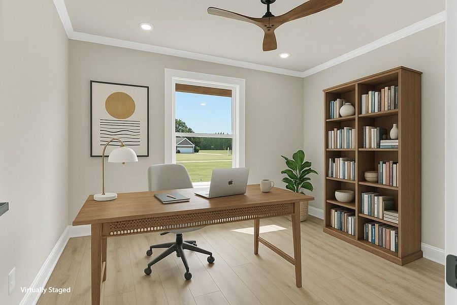 Furnished interior view inside a new home in , Tyler (Image 17).