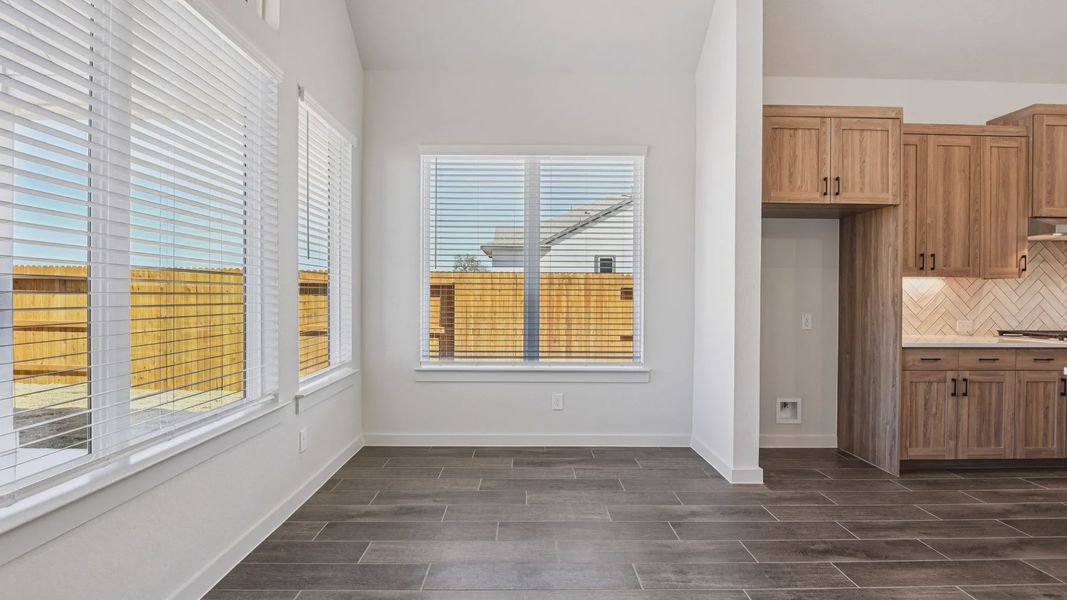 Representative furnished interior of a home built from the Marshall by Chesmar Homes in Stream Waters, Seguin (Image 7). Representative furnished interior of a home built from the Marshall by Chesmar Homes in Stream Waters, Seguin (Image 7).
