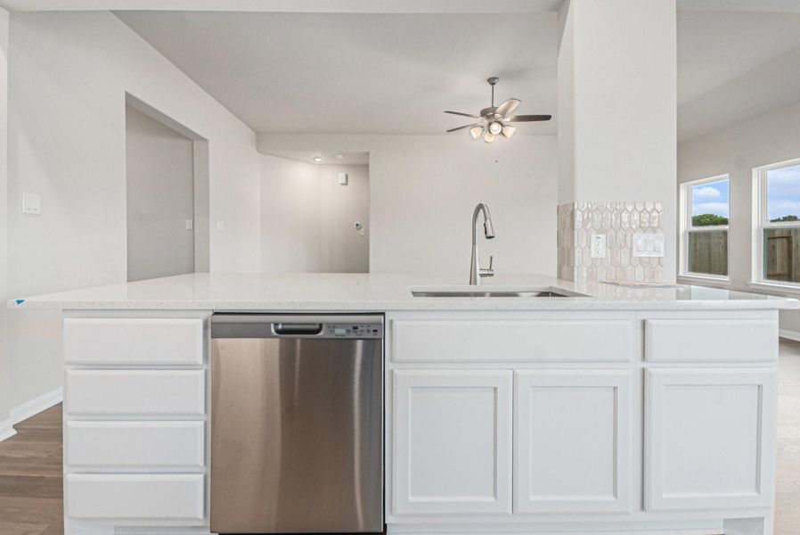 Furnished interior view inside a new home in , Bay City (Image 12).