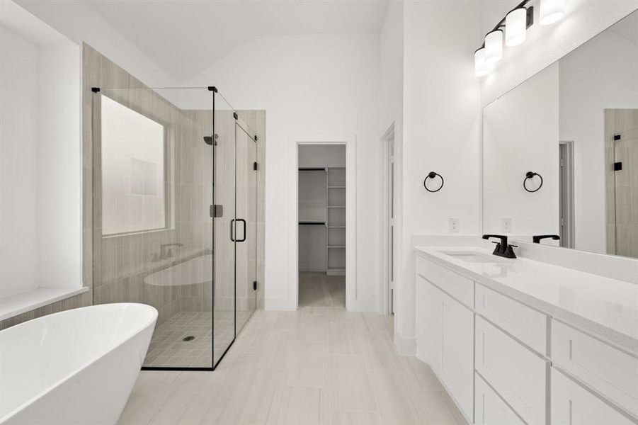 Furnished interior view inside a new home in Westside Preserve, Midlothian (Image 13).