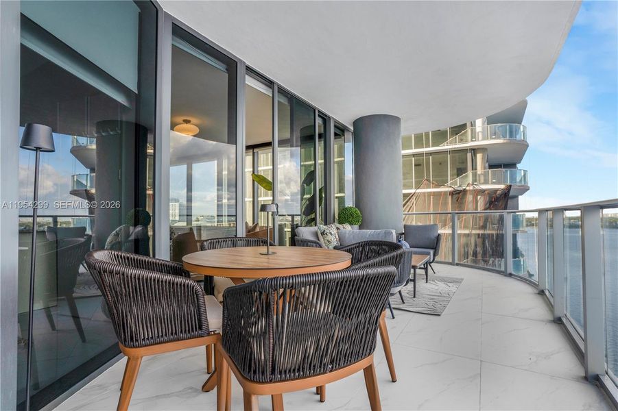 Exterior details and patio area of a home in , Miami (Image 22).