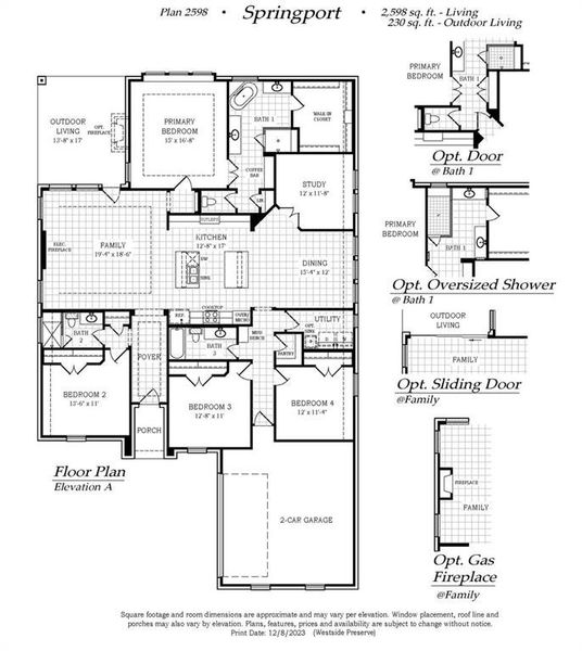 Springport Floorplan