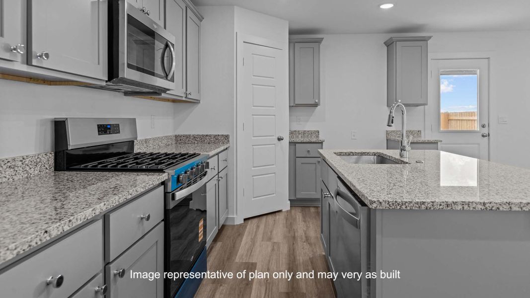 Furnished interior view inside a new home in Terra Vista, Lubbock (Image 6).