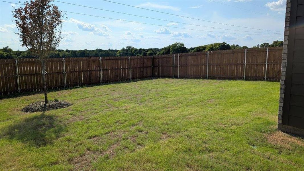 Exterior details and patio area of a home in Lankford Farms, Cleburne (Image 3).
