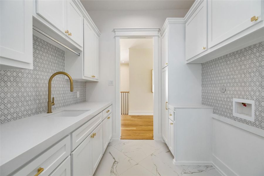 Furnished interior view inside a new home in , Houston (Image 41).