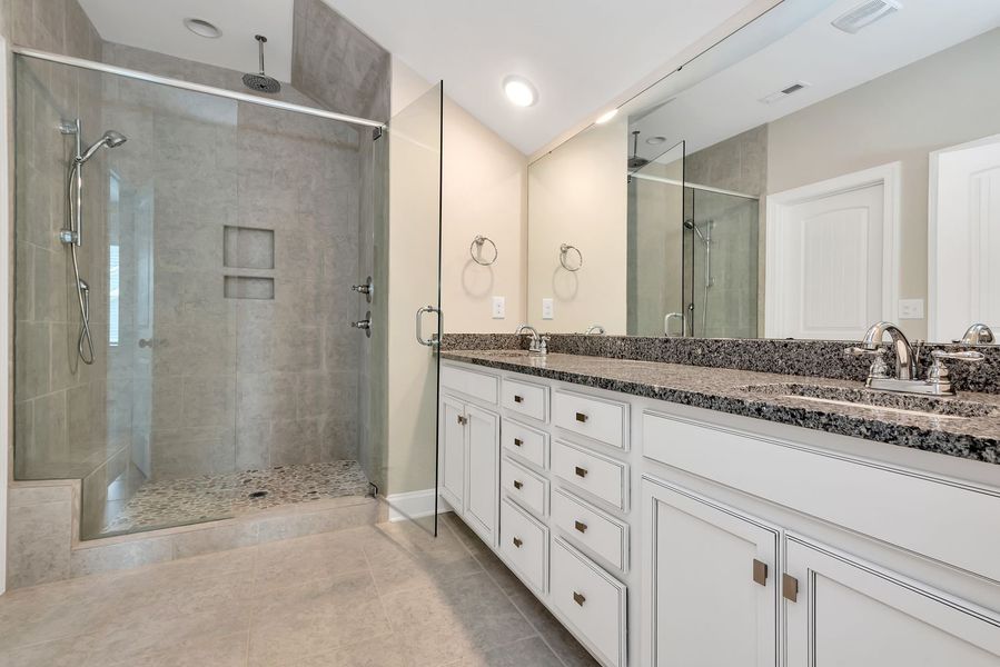 Representative furnished interior of a home built from the Princeton by Greybrook Homes in Harbor Watch, Statesville (Image 47).