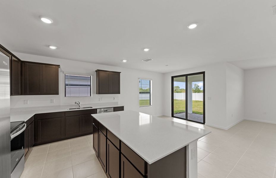Furnished interior view inside a new home in Caloosa Cove, Labelle (Image 12). Furnished interior view inside a new home in Caloosa Cove, Labelle (Image 12).