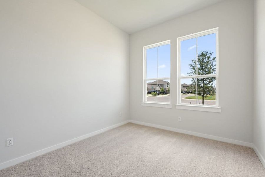 Spacious, unfurnished interior of a new home in Lariat, Liberty Hill (Image 37). Spacious, unfurnished interior of a new home in Lariat, Liberty Hill (Image 37).