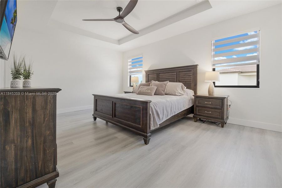 Furnished interior view inside a new home in , Miami (Image 10).