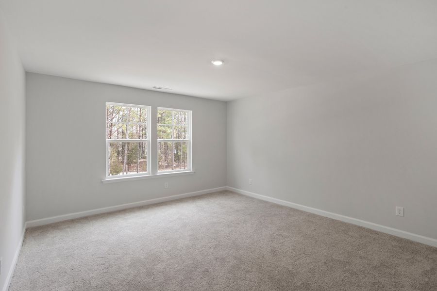 Spacious, unfurnished interior of a new home in Sweetbrier, Durham (Image 26).